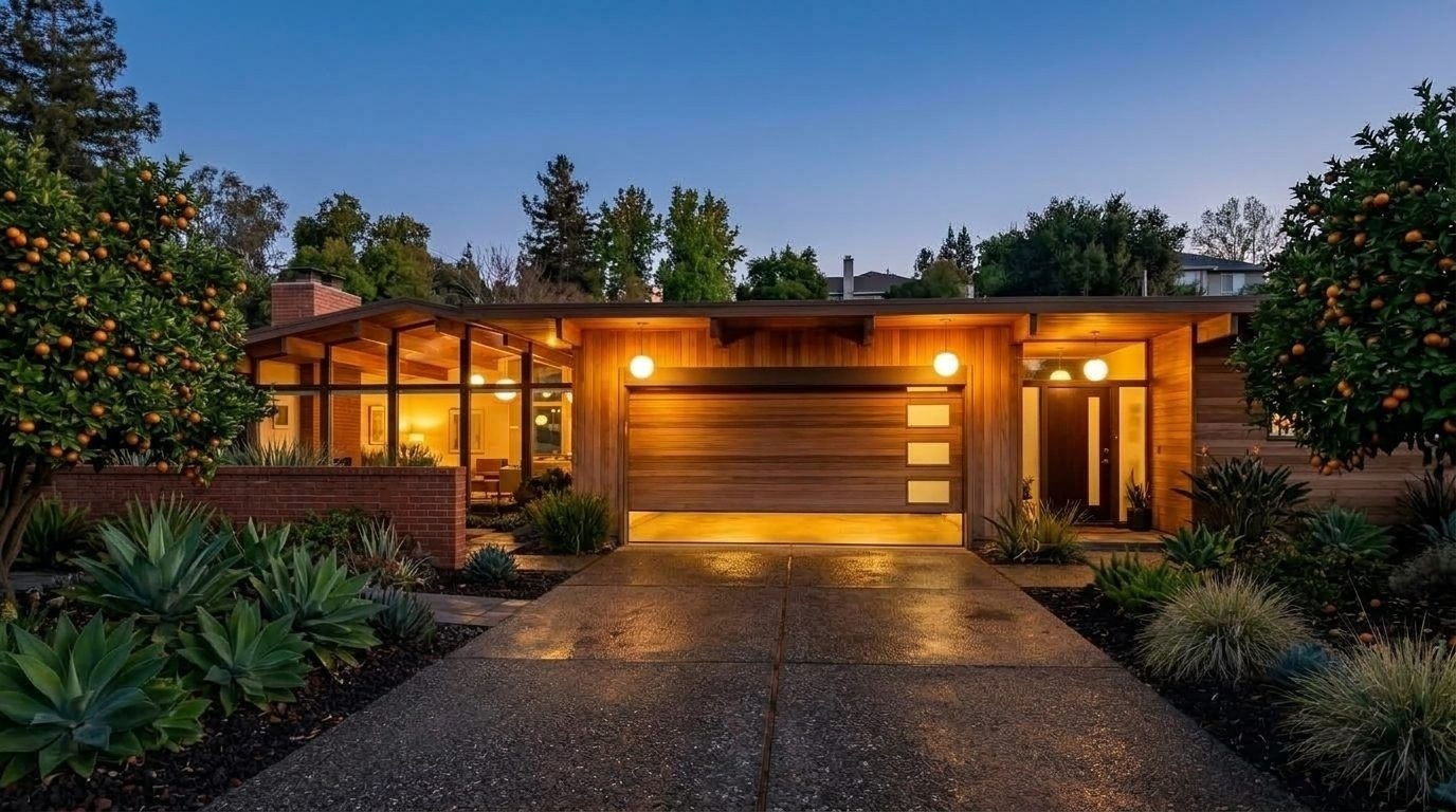 Kari Novak Garage Door Repairs Overhead Garage Door Gliding Open in Saratoga, CA
